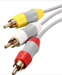 Alternative view of Cable de audio y video Nintendo WII
