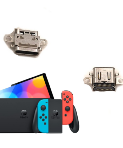 Alternative view of Puerto de carga tipo C para Nintendo Switch Oled