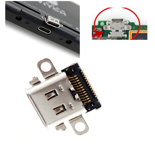 Repuesto para puerto de carga tipo C de Nintendo Switch Original